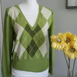 United Colors of Benetton argyle sweater